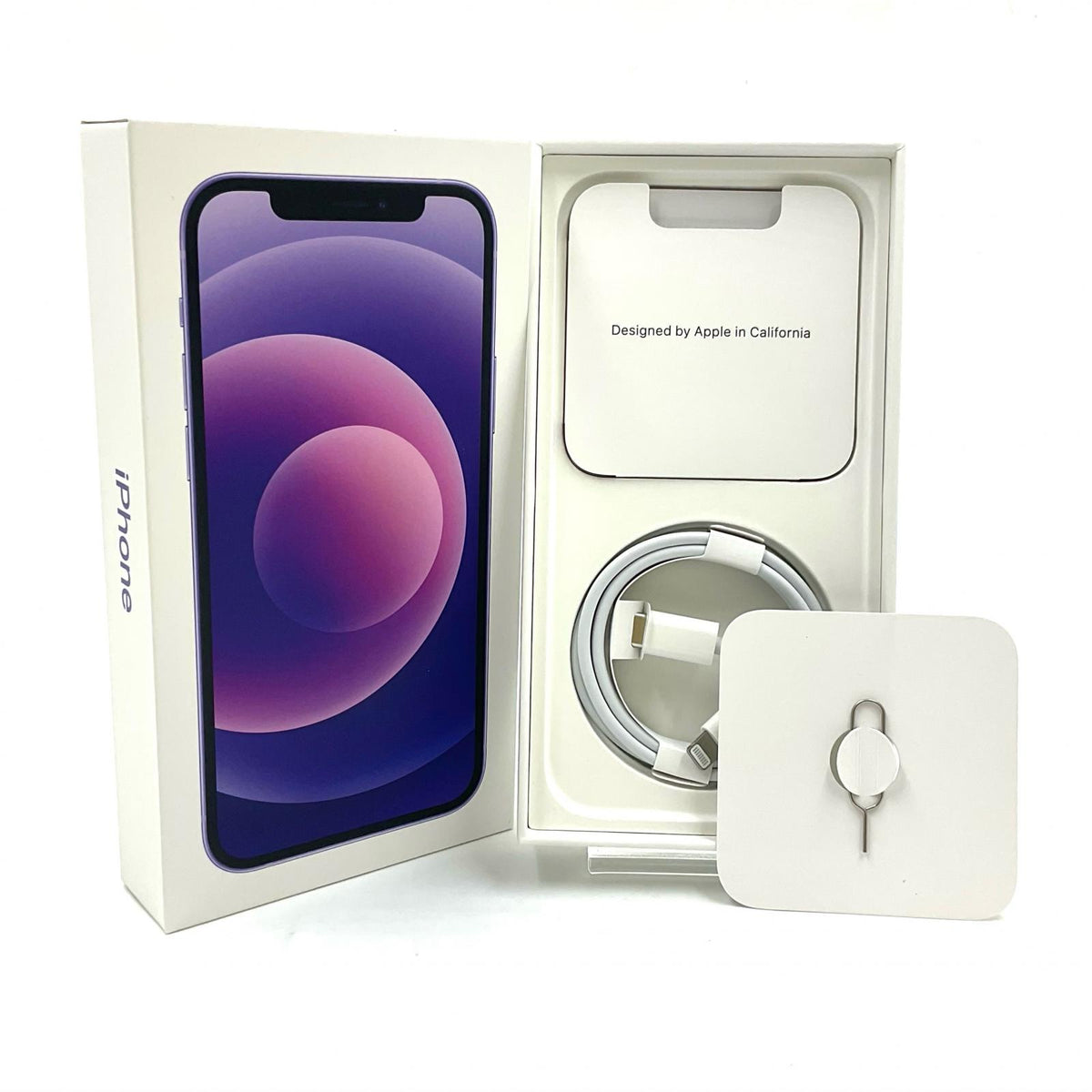 【全額返金保証】【最速発送】Apple iPhone iPhone 12 128GB パープル SIMフリー 白ロム 美品 動作確認済 78%