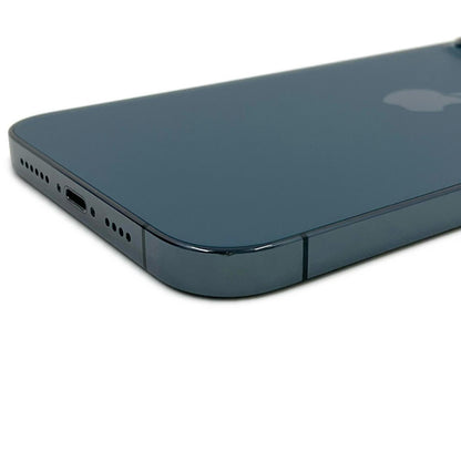 【全額返金保証】【最速発送】Apple iPhone iPhone Pro Max 12 128GB パシフィックブルー docomo SIMフリー 白ロム 動作確認済 83%