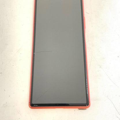 【全額返金保証】【最速発送】Sony Xperia 8 64GB オレンジ au SIMフリー SOV42 白ロム 美品 動作確認済