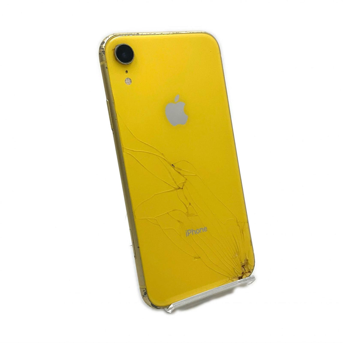 【最速発送】Apple iPhone iPhone XR 64GB イエロー au 白ロム【難有】 81%