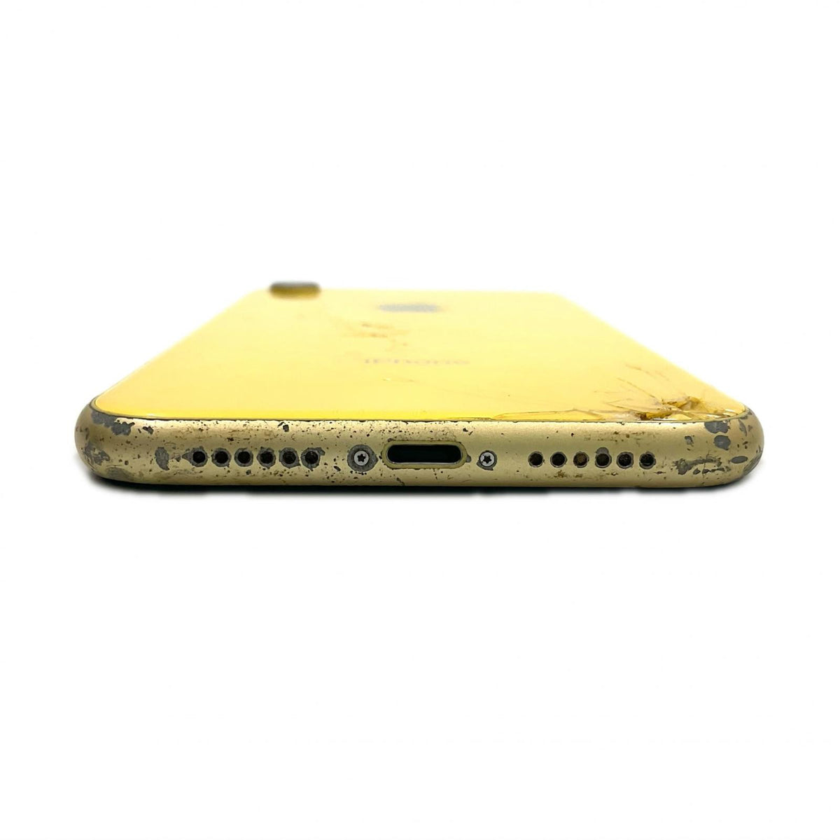 【最速発送】Apple iPhone iPhone XR 64GB イエロー au 白ロム【難有】 81%