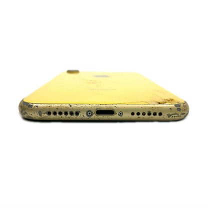 【最速発送】Apple iPhone iPhone XR 64GB イエロー au 白ロム【難有】 81%