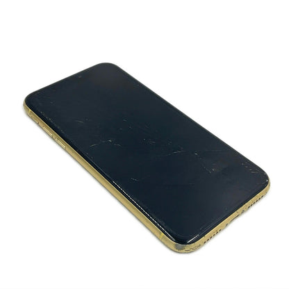 【最速発送】Apple iPhone iPhone XR 64GB イエロー au 白ロム【難有】 81%