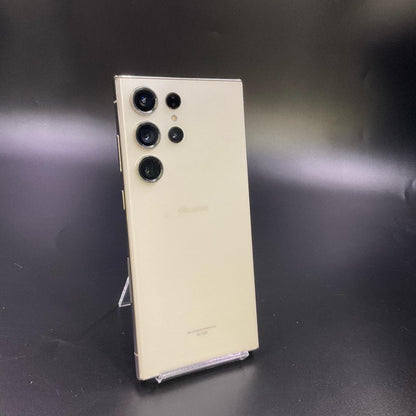 【全額返金保証】【最速発送】SAMSUNG Galaxy S23 Ultra 256GB Cream docomo SC-52D 白ロム 動作確認済