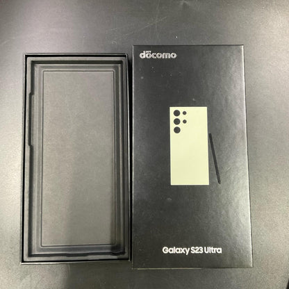 【全額返金保証】【最速発送】SAMSUNG Galaxy S23 Ultra 256GB Cream docomo SC-52D 白ロム 動作確認済