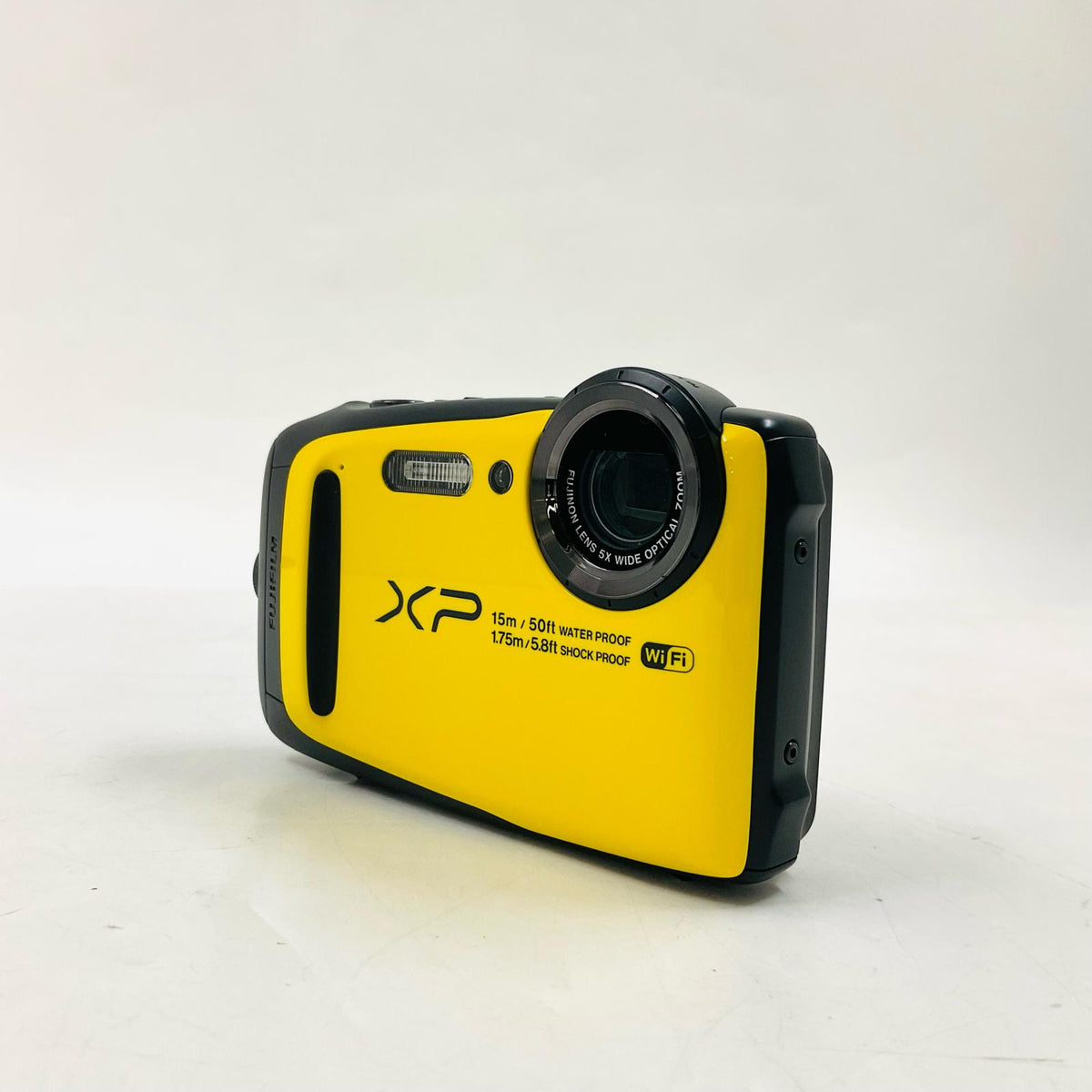 【全額返金保証】【最速発送】FUJIFILM コンパクトデジタルカメラ FinePix XP90 イエロー 動作確認済