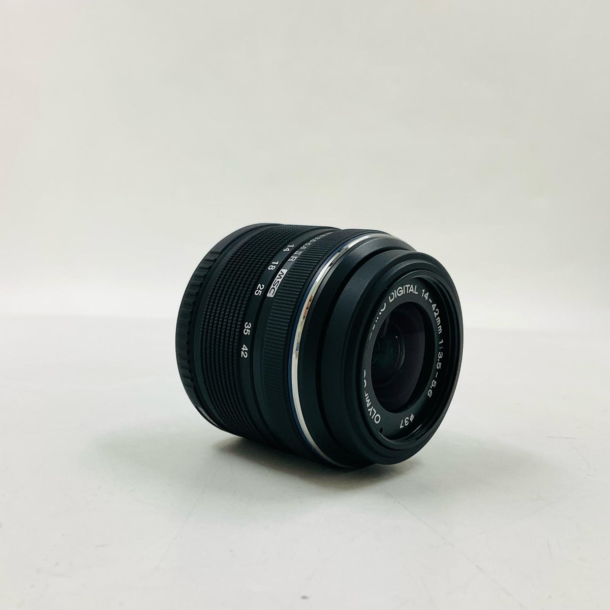 【全額返金保証】【最速発送】OLYMPUS M.ZUIKO DIGITAL 14-42mm F3.5-5.6 II R [ブラック] 美品 動作確認済