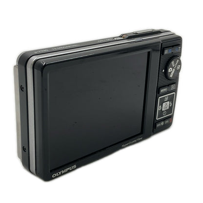 【全額返金保証】【最速発送】OLYMPUS コンパクトデジタルカメラ μ7020 レッド 美品 動作確認済