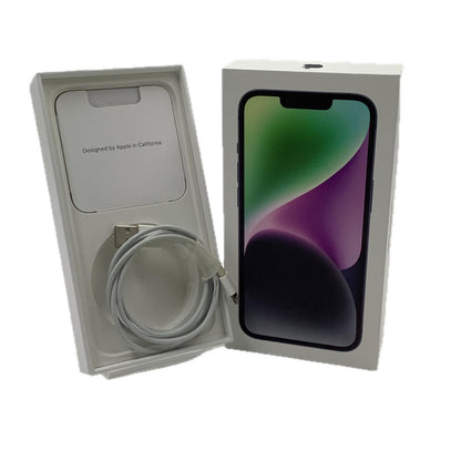 【全額返金保証】【最速発送】Apple iPhone iPhone 14 128GB ミッドナイト Softbank SIMフリー 白ロム 動作確認済 83%