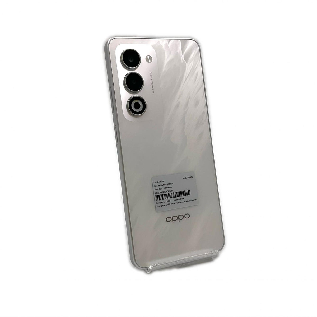 【全額返金保証】【最速発送】OPPO A 5 5G 128GB ホワイト au SIMフリー OPH06 白ロム 超美品 動作確認済