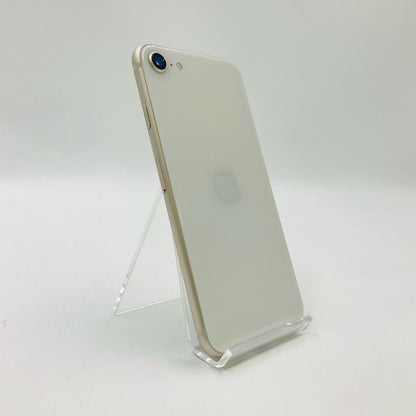 【最速発送】Apple iPhone iPhone SE（第3世代） 64GB スターライト Softbank 白ロム【難有】 74%