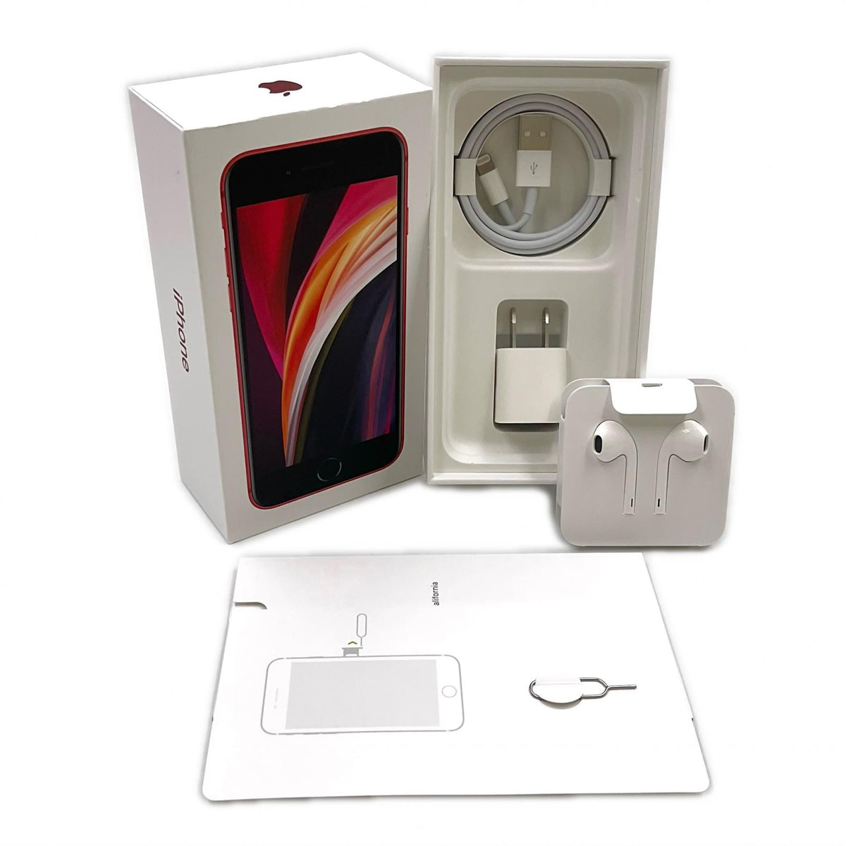 【全額返金保証】【最速発送】Apple iPhone iPhone SE（第2世代） 64GB (PRODUCT)RED SIMフリー 白ロム 動作確認済 100%