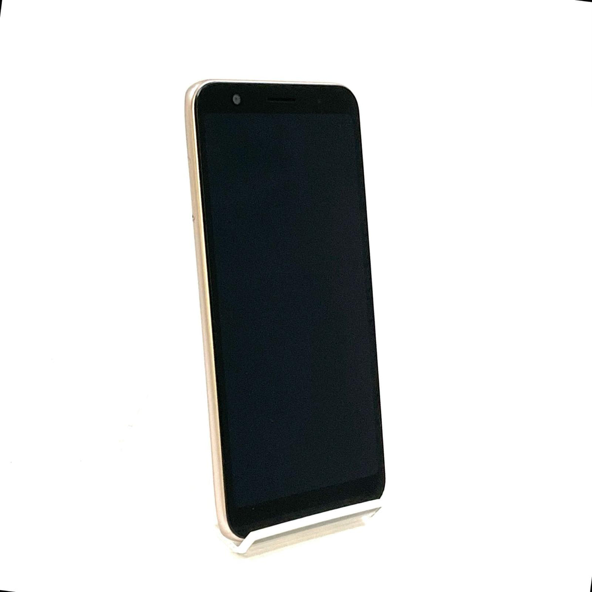 【全額返金保証】【最速発送】ASUS ZenFoneLive 32GB シマーゴールド ASUS_X00RD 白ロム 動作確認済