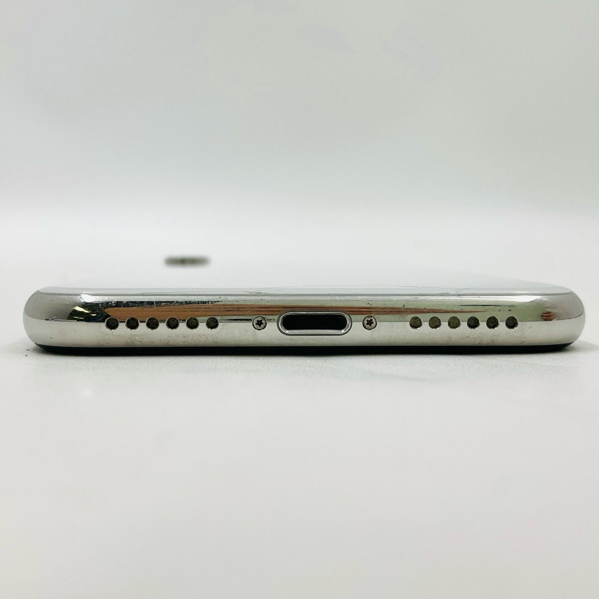 【最速発送】Apple iPhone iPhone X 256GB シルバー SIMフリー 白ロム【難有】 85%
