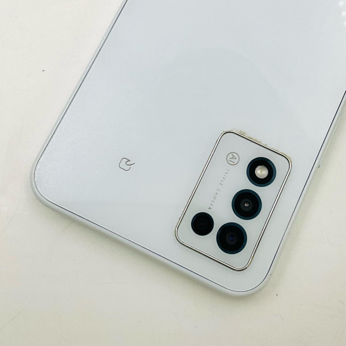 【全額返金保証】【最速発送】ZTE Libero 5G III 64GB ホワイト Softbank A202ZT 白ロム 動作確認済