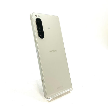 【最速発送】Sony Xperia 5 Ⅳ 256GB Ecru White XQ-CQ44 白ロム【難有】