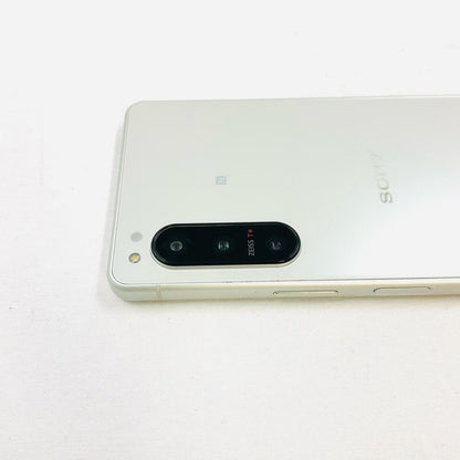 【最速発送】Sony Xperia 5 Ⅳ 256GB Ecru White XQ-CQ44 白ロム【難有】