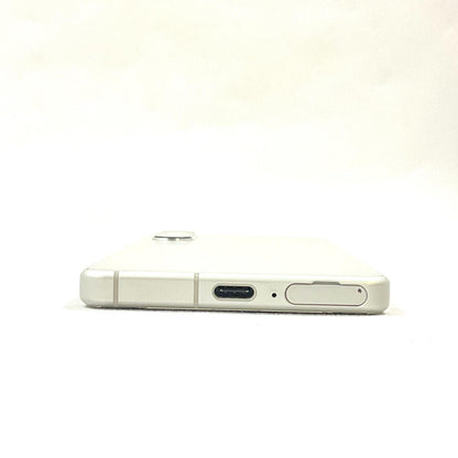 【最速発送】Sony Xperia 5 Ⅳ 256GB Ecru White XQ-CQ44 白ロム【難有】