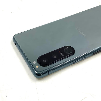 【全額返金保証】【最速発送】Sony Xperia 5 III 128GB Blue docomo SO-53B 白ロム 動作確認済
