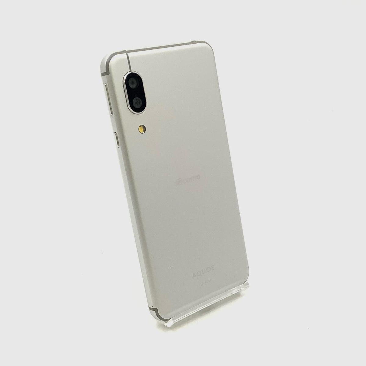 【全額返金保証】【最速発送】SHARP AQUOS sense3 64GB ホワイト docomo SH-02M 白ロム 動作確認済