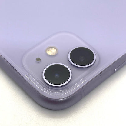 【最速発送】Apple iPhone iPhone 11 64GB パープル docomo 白ロム【難有】 81%
