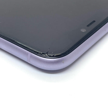 【最速発送】Apple iPhone iPhone 11 64GB パープル docomo 白ロム【難有】 81%