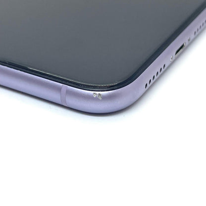 【最速発送】Apple iPhone iPhone 11 64GB パープル docomo 白ロム【難有】 81%
