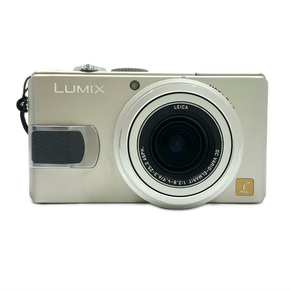 【全額返金保証】【最速発送】Panasonic コンパクトデジタルカメラ LUMIX DMC-LX2 シルバー 美品 動作確認済