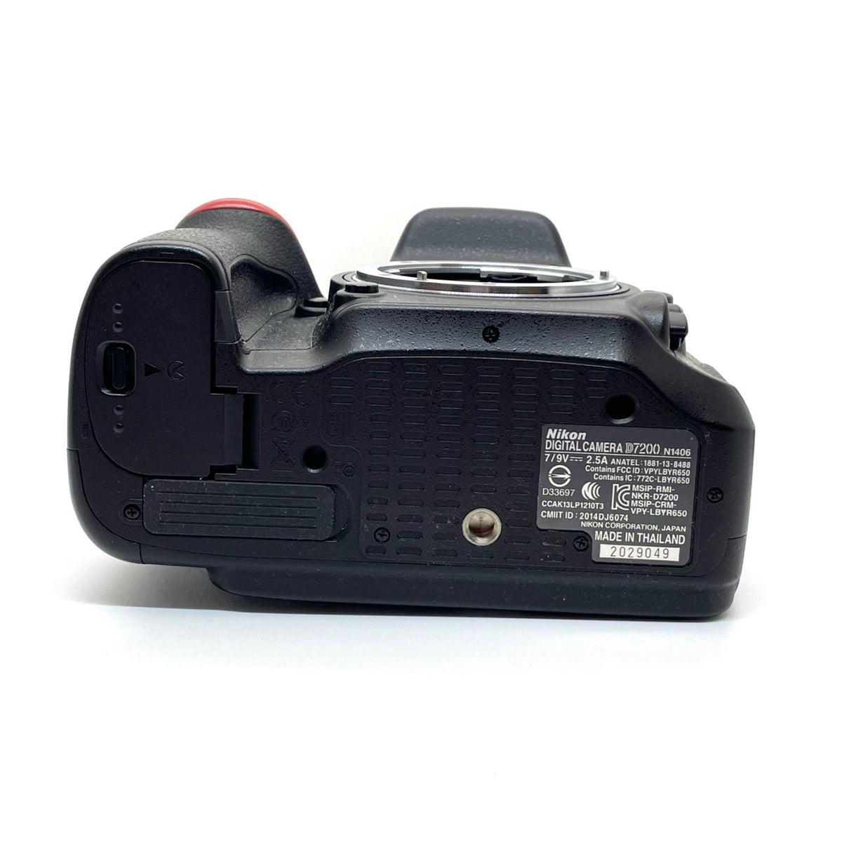 【全額返金保証】【最速発送】Nikon デジタル一眼 D7200 ボディ ブラック 美品 動作確認済