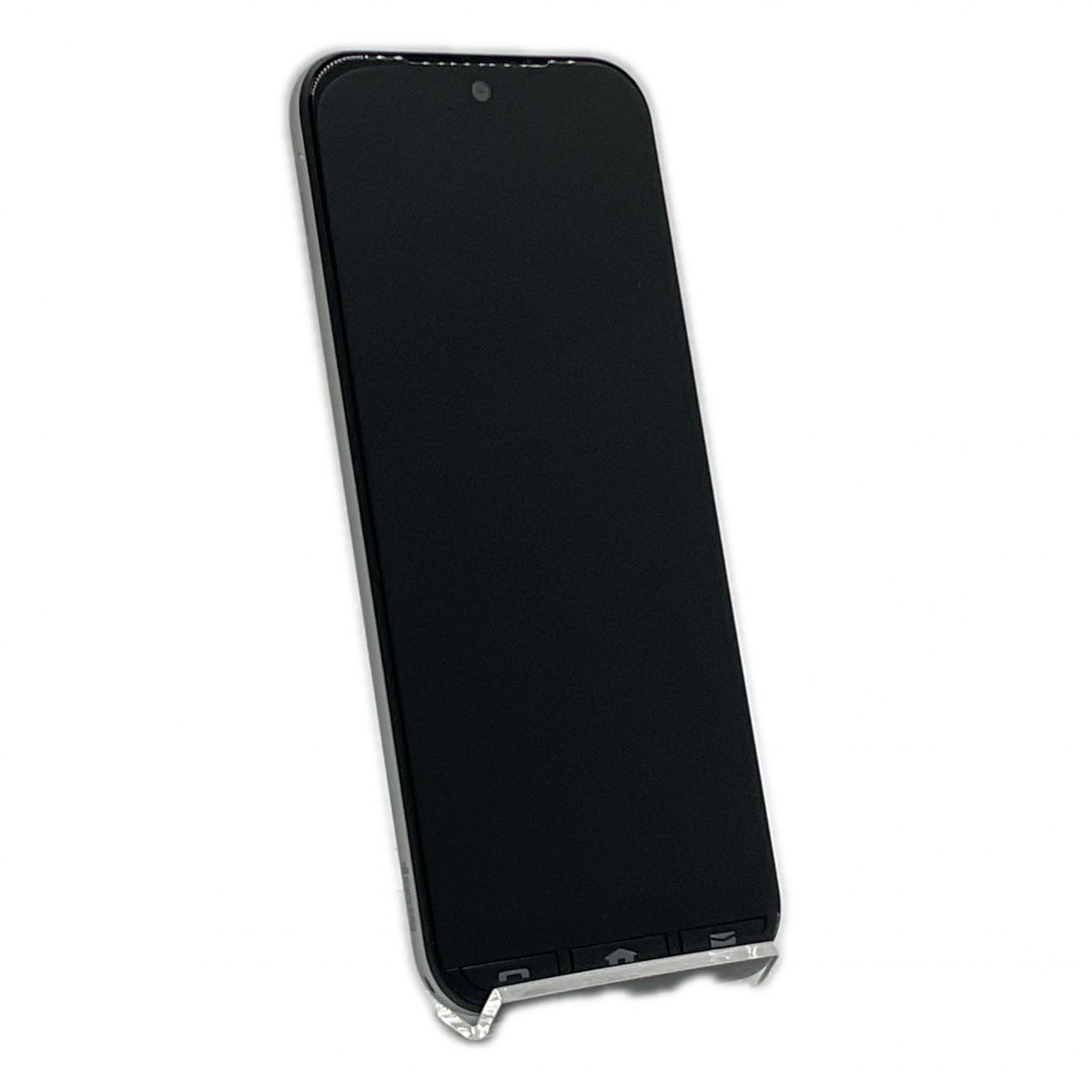 【全額返金保証】【最速発送】京セラ かんたんスマホ 3 64GB シルバー Softbank A205KC 白ロム 動作確認済