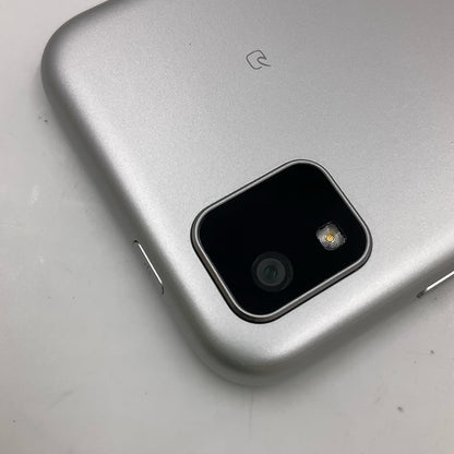 【全額返金保証】【最速発送】京セラ かんたんスマホ 3 64GB シルバー Softbank A205KC 白ロム 動作確認済
