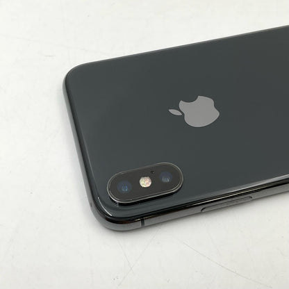 【最速発送】Apple iPhone iPhone X 256GB スペースグレイ docomo 白ロム【難有】 100%