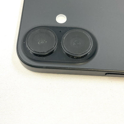 【全額返金保証】【最速発送】Apple iPhone iPhone 16 128GB ブラック au SIMフリー 白ロム 美品 動作確認済 99%