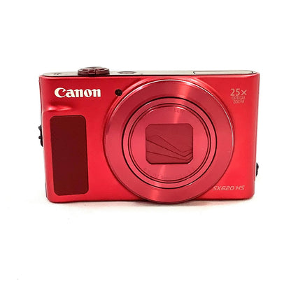 【全額返金保証】【最速発送】Canon コンパクトデジタルカメラ PowerShot SX620 HS [レッド] 動作確認済