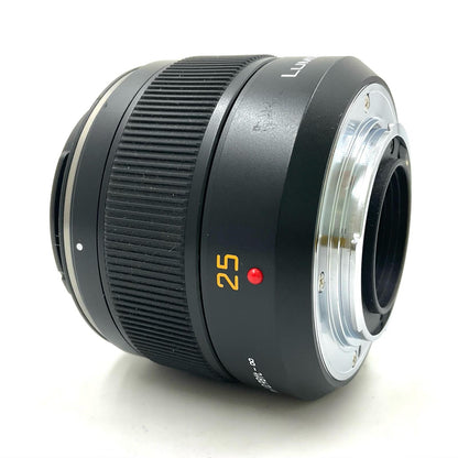 【全額返金保証】【最速発送】Panasonic LEICA DG SUMMILUX 25mm/F1.4 ASPH. H-X025 美品 動作確認済