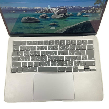 【全額返金保証】【最速発送】Apple MacBook Air 13.6インチ 2022 M2 8コア 16GB 512GB スペースグレイ 100% 美品 動作確認済