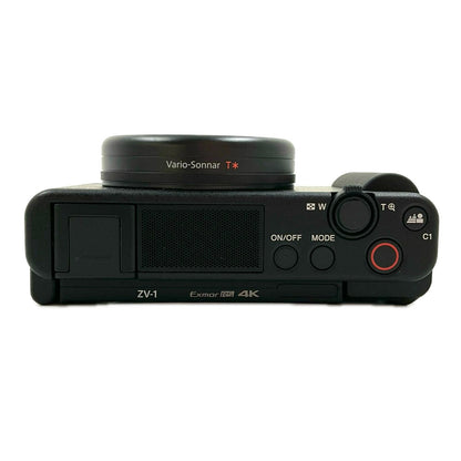 【全額返金保証】【最速発送】Sony コンパクトデジタルカメラ VLOGCAM ZV-1 美品 動作確認済