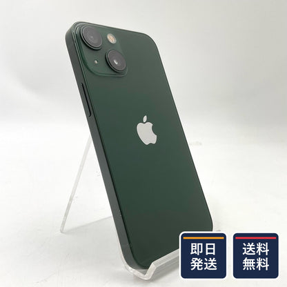 【最速発送】Apple iPhone iPhone 13 mini 128GB グリーン docomo SIMフリー 白ロム【難有】 91%