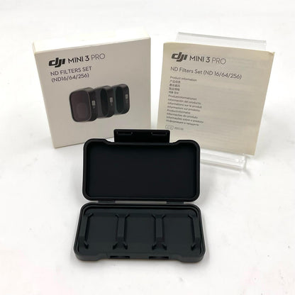 【全額返金保証】【最速発送】DJI MINI 3 PRO用 NDフィルターセット (ND16/64/256) 美品 動作確認済
