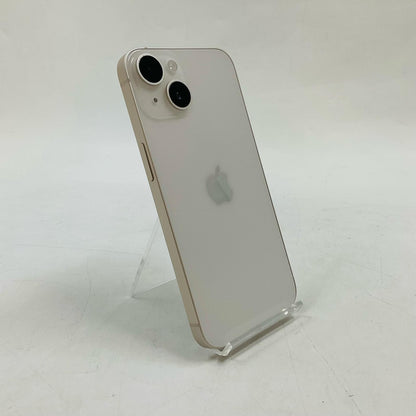 【全額返金保証】【最速発送】Apple iPhone iPhone 14 128GB スターライト docomo SIMフリー 白ロム 動作確認済 84%