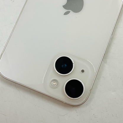 【全額返金保証】【最速発送】Apple iPhone iPhone 14 128GB スターライト docomo SIMフリー 白ロム 動作確認済 84%