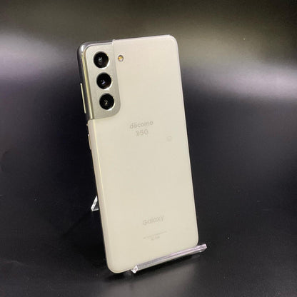 【最速発送】SAMSUNG Galaxy S21 5G 256GB ファントムホワイト docomo SIMフリー SC-51B 白ロム【難有】