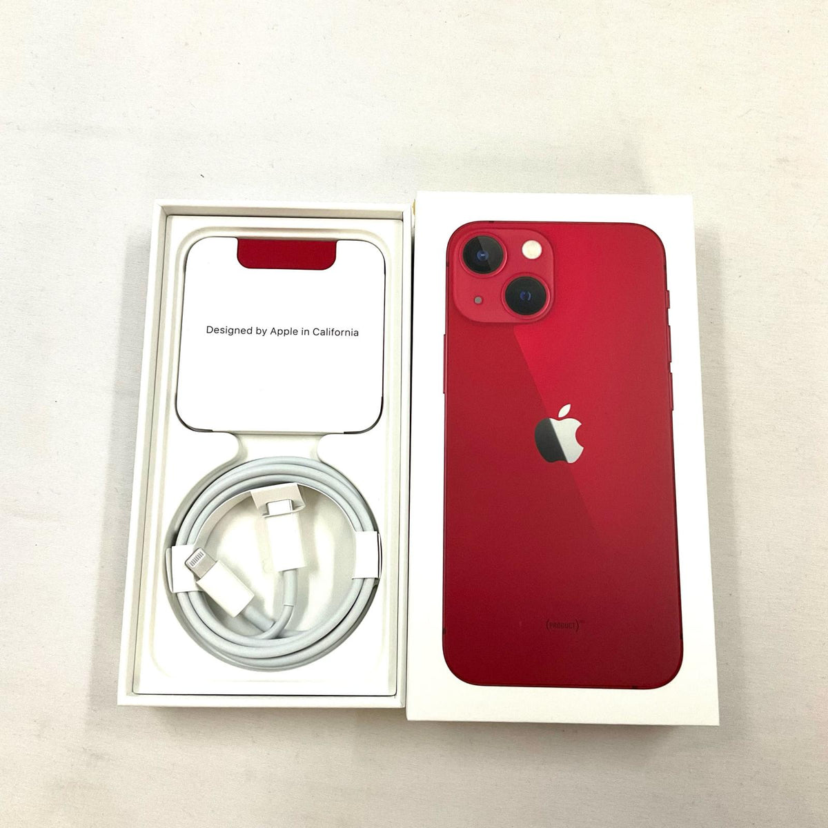 【全額返金保証】【最速発送】Apple iPhone iPhone mini 13 128GB (PRODUCT)RED 楽天モバイル SIMフリー 白ロム 美品 動作確認済 90%