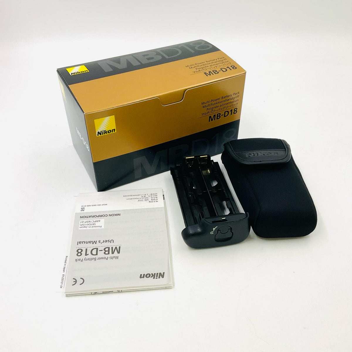 【全額返金保証】【最速発送】Nikon MB-D18 マルチバッテリーパック 動作確認済