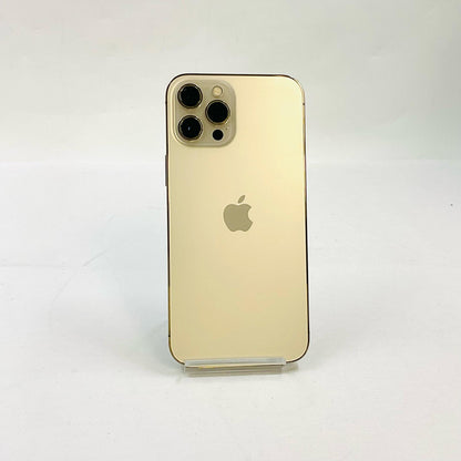 【最速発送】Apple iPhone iPhone Pro Max 12 128GB ゴールド au SIMフリー 白ロム【難有】 76%
