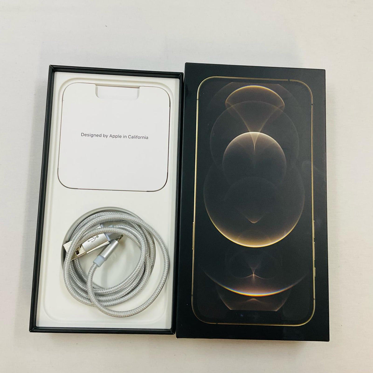 【最速発送】Apple iPhone iPhone Pro Max 12 128GB ゴールド au SIMフリー 白ロム【難有】 76%