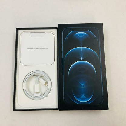 【全額返金保証】【最速発送】Apple iPhone iPhone Pro Max 12 128GB パシフィックブルー 楽天モバイル SIMフリー 白ロム 美品 動作確認済 85%