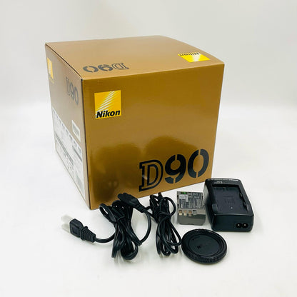 【全額返金保証】【最速発送】Nikon デジタル一眼 D90 ボディ ブラック 超美品 動作確認済