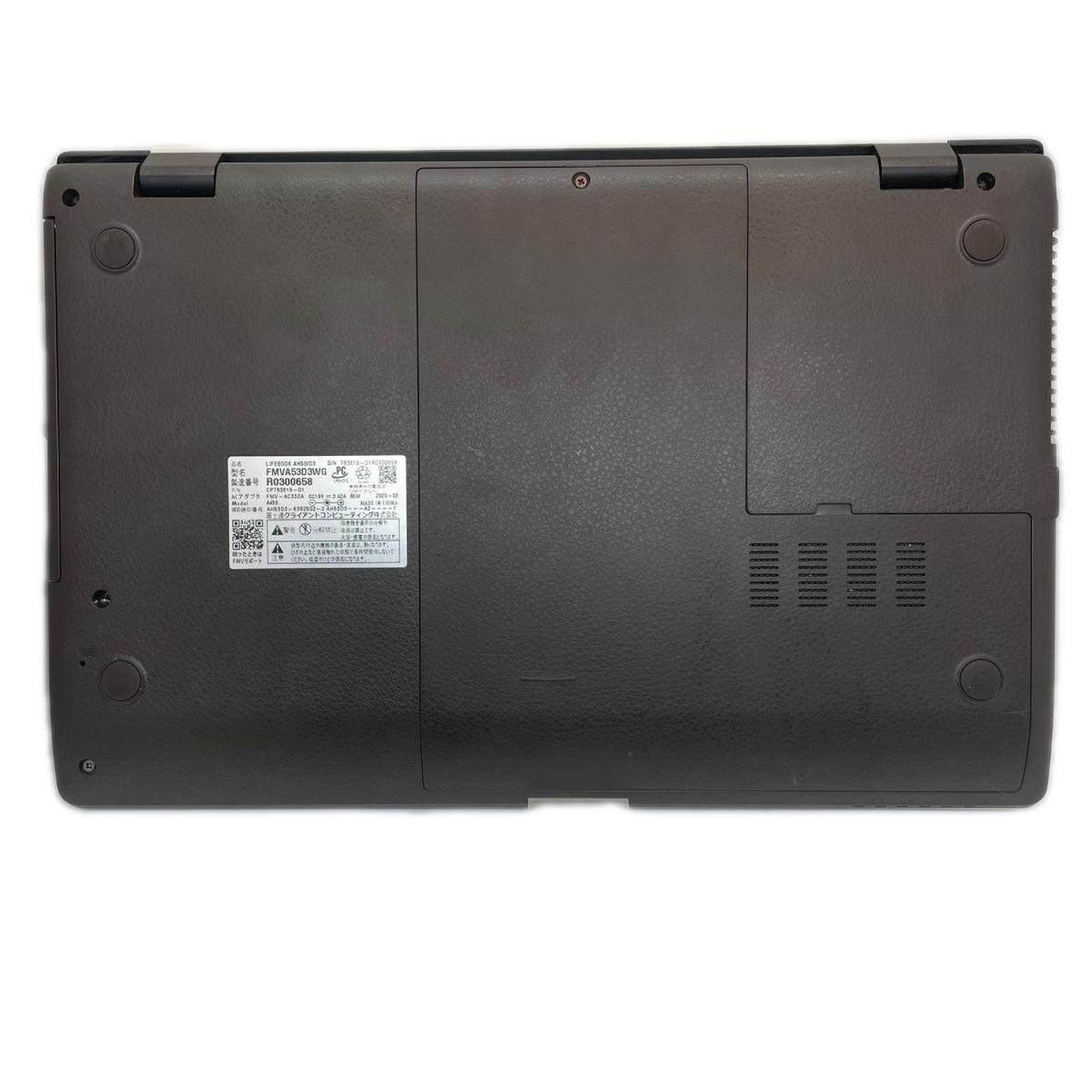 【全額返金保証】【最速発送】FUJITSU LIFEBOOK AH53/D3 LAPTOP-4O78A66F FMVA53D3WG Intel(R) Core(TM) i7-8565U 8GB SSD 512GB 動作確認済