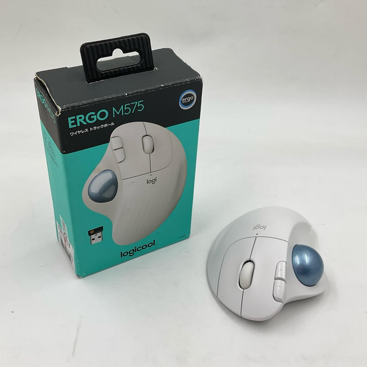 【全額返金保証】【最速発送】Logicool Wireless Trackball Mouse ERGO M575 超美品 動作確認済